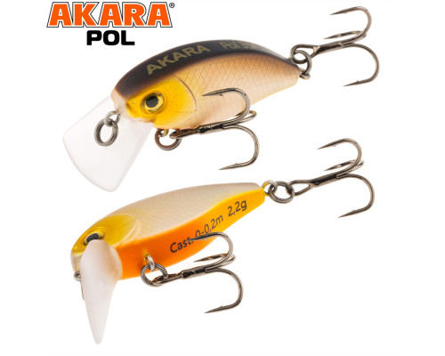 Воблер Akara Pol 35F 2,2 гр. A76