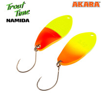Блесна колеблющаяся Akara Trout Time Namida гр. 20