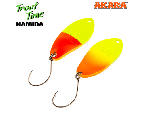 Блесна колеблющаяся Akara Trout Time Namida гр. 20