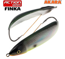 Блесна колебалка незацепляйка Akara Action Series Finka . A103