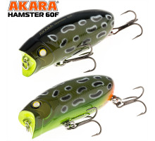 Воблер Akara Hamster 60F 60 мм 10 гр. A36