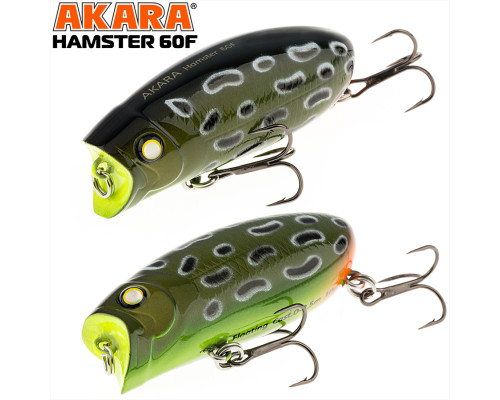 Воблер Akara Hamster 60F 60 мм 10 гр. A36