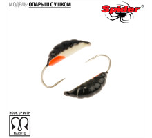 Мормышка W Spider Опарыш с ушком (модель 42) 0,24 гр. 132P