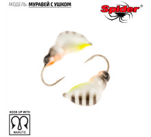 Мормышка W Spider Муравей с ушком (модель 13) 0,40 гр. 28