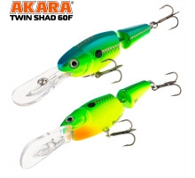 Воблер Akara Twin Shad 60F 8 гр. A61