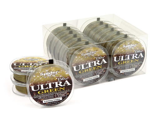 Леска Spider Ultra Green 150 м 0,18