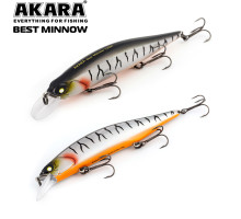 Воблер Akara Best Minnow 110SP 17 гр. (3/5 oz 4,3 in) A109