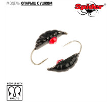 Мормышка W Spider Опарыш с ушком (модель 42) м 0,24 гр. 135 с камнем