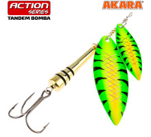 Блесна вертушка Akara Action Series Tandem Bomba 2/4-21-A11