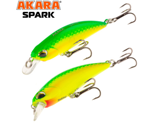Воблер Akara Spark 50S 3,5 гр. (1/8 oz 2,0 in) A31
