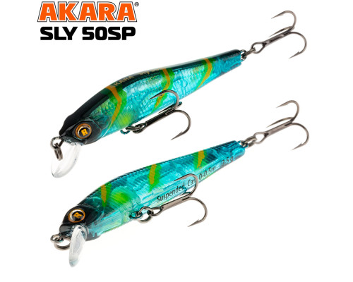 Воблер Akara Sly 50SP 3,5 гр. (1/8 oz 2,0 in) A42