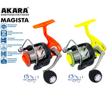 Катушка безынерционная Akara Magista 4000 3+1bb