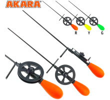 Удочка зимняя Akara Leader N катушкой Green (хлыст поликарбонат) HFBL-G