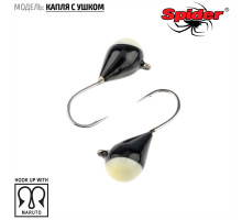 Мормышка W Spider Капля с ушком (модель 11) 0,26 гр. 52P