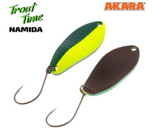 Блесна колеблющаяся Akara Trout Time Namida 3,5 гр. 32
