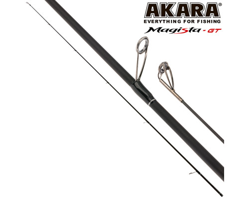 Хлыст угольный для спиннинга Akara Magista GT H762 (21-62) 2,28 м