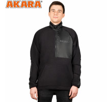 Толстовка Akara Snow Peak флисовая черная р