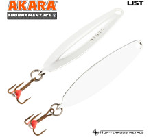 Блесна зимняя Akara Tournament Ice List 2,5 гр. Sil