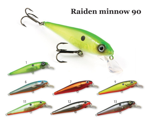 Воблер RAIDEN R Minnow 90 10 гр. 7
