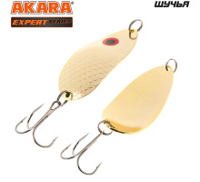 Блесна колеблющаяся Akara Expert Щучья 12 гр. GO с глазом