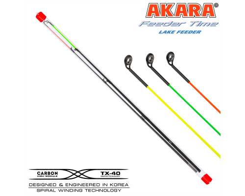 Комплект хлыстов (квивертипов) 3 штуки для Akara Time Lake Feeder TX-40 (40-60-80) 3,6 м