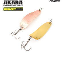 Блесна колебалка Akara Salmon Семга мм 22 гр. CU/GO
