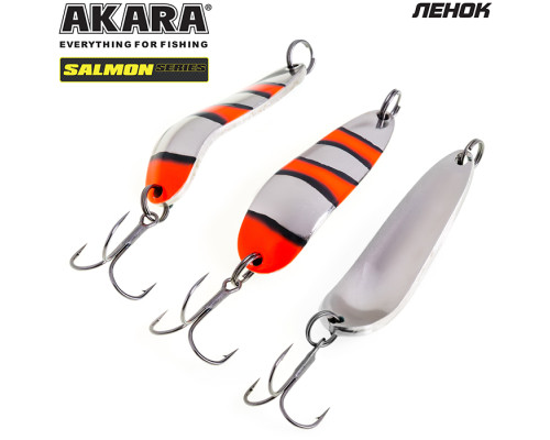 Блесна колебалка Akara Salmon Ленок мм 15 гр. 25-NI