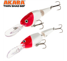 Воблер Akara Twin Shad 60F 8 гр. A1