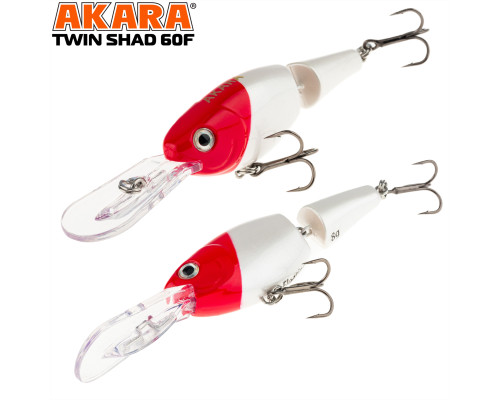 Воблер Akara Twin Shad 60F 8 гр. A1
