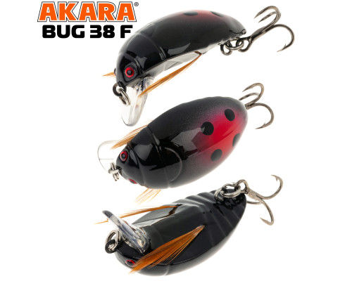 Воблер Akara Bug 38F 4 гр. 08