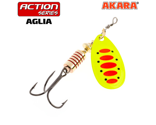 Блесна вертушка Akara Action Series Aglia 5-A33