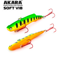 Воблер Akara раттлин Soft Vib 105 мм 38 гр. A140