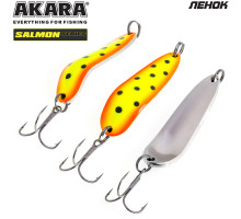 Блесна колебалка Akara Salmon Ленок мм 15 гр. 9-NI