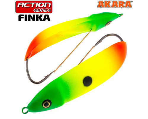 Блесна колебалка незацепляйка Akara Action Series Finka р. A21
