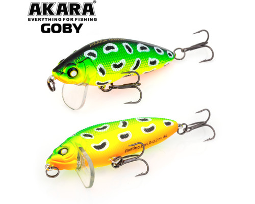 Воблер Akara Goby 65F 8 гр. (2/7 oz 2,6 in) A117