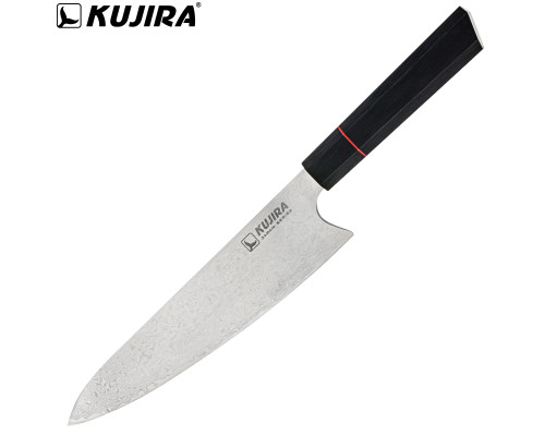 Нож кухонный Kujira Japan Series San Mai Tatsu 210 mm VG 10 handle G10 TAT-VG10-210