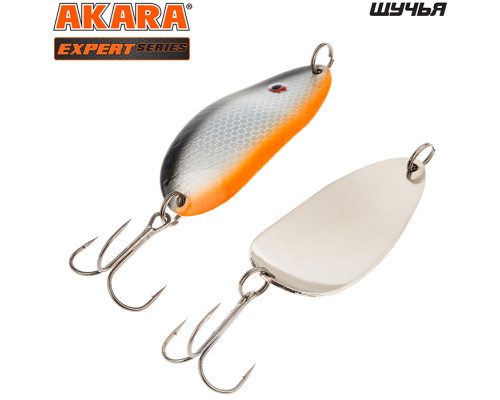 Блесна колеблющаяся Akara Expert Щучья 12 гр. 2/SIL