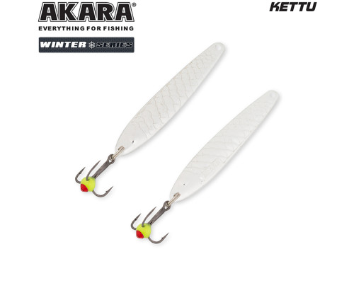 Блесна зимняя Akara Ice Kettu KET-40-SIL/SIL