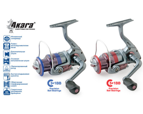 Катушка безынерционная Galeon FG2000A 3+1bb з/ш