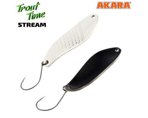 Блесна колебалка Akara Trout Time Stream 5,5 гр. 18/Sil