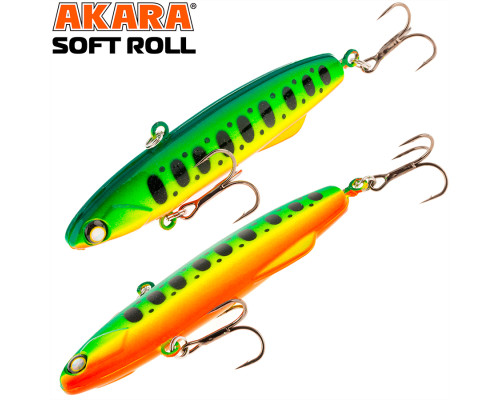 Воблер Akara раттлин Soft Roll 90 мм 30 гр. A140