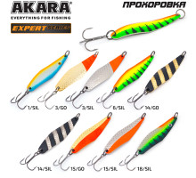 Блесна колеблющаяся Akara Expert Прохоровка 25 гр. 14/SIL