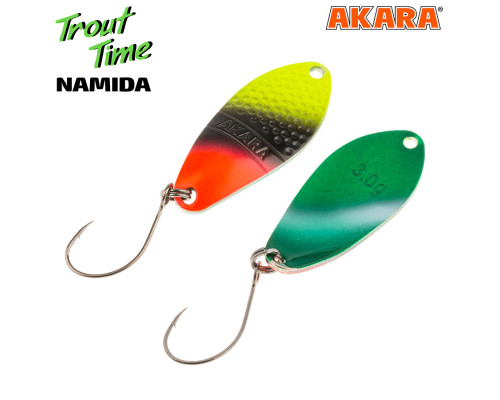 Блесна колеблющаяся Akara Trout Time Namida 3,5 гр. 69