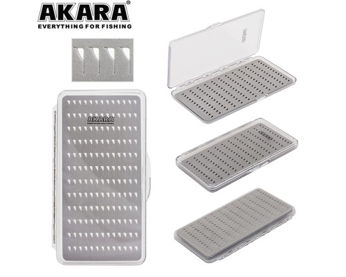 Коробка Akara NS-002 18,8х9,7х1,5 см для крючков