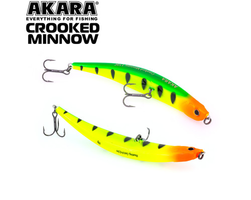Воблер Akara Crooked Minnow 110F (5/14 oz 4,3 in) A102