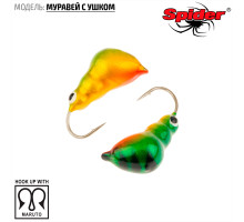 Мормышка W Spider Муравей с ушком (модель 13) 0,40 гр. 09