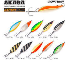 Блесна колеблющаяся Akara Expert Фортуна 24 гр. 1/SIL