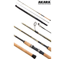 Спиннинг штекерный угольный 2 колена Akara River Hunter M RH-210M