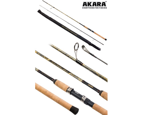 Спиннинг штекерный угольный 2 колена Akara River Hunter M RH-270M