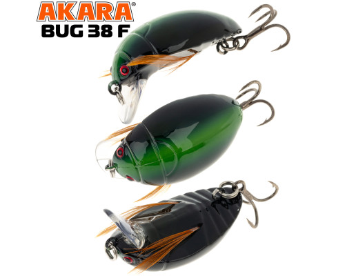 Воблер Akara Bug 38F 4 гр. 02